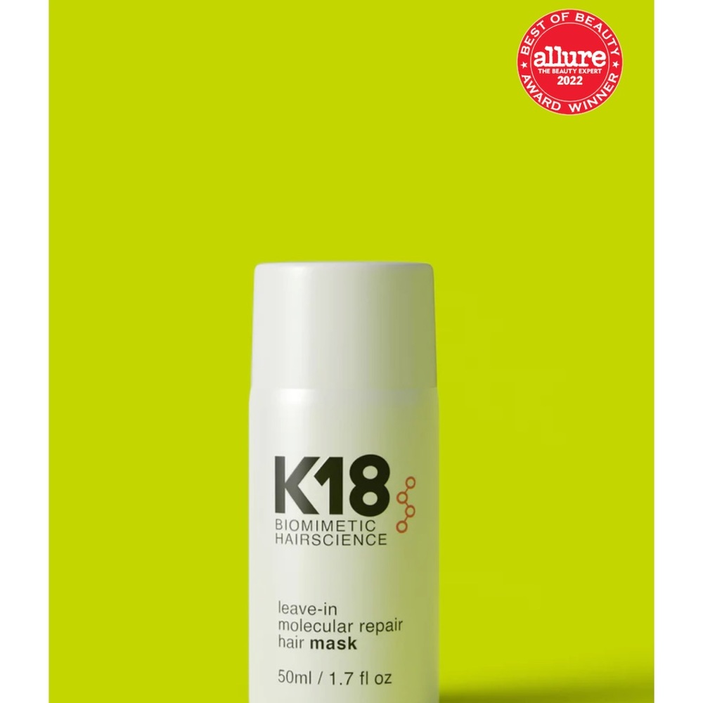 full-size leave-in molecular repair hair mask